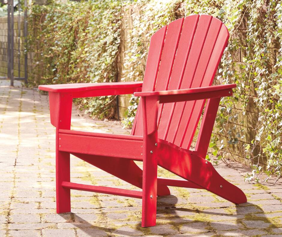 Sundown treasure Adirondack chair red